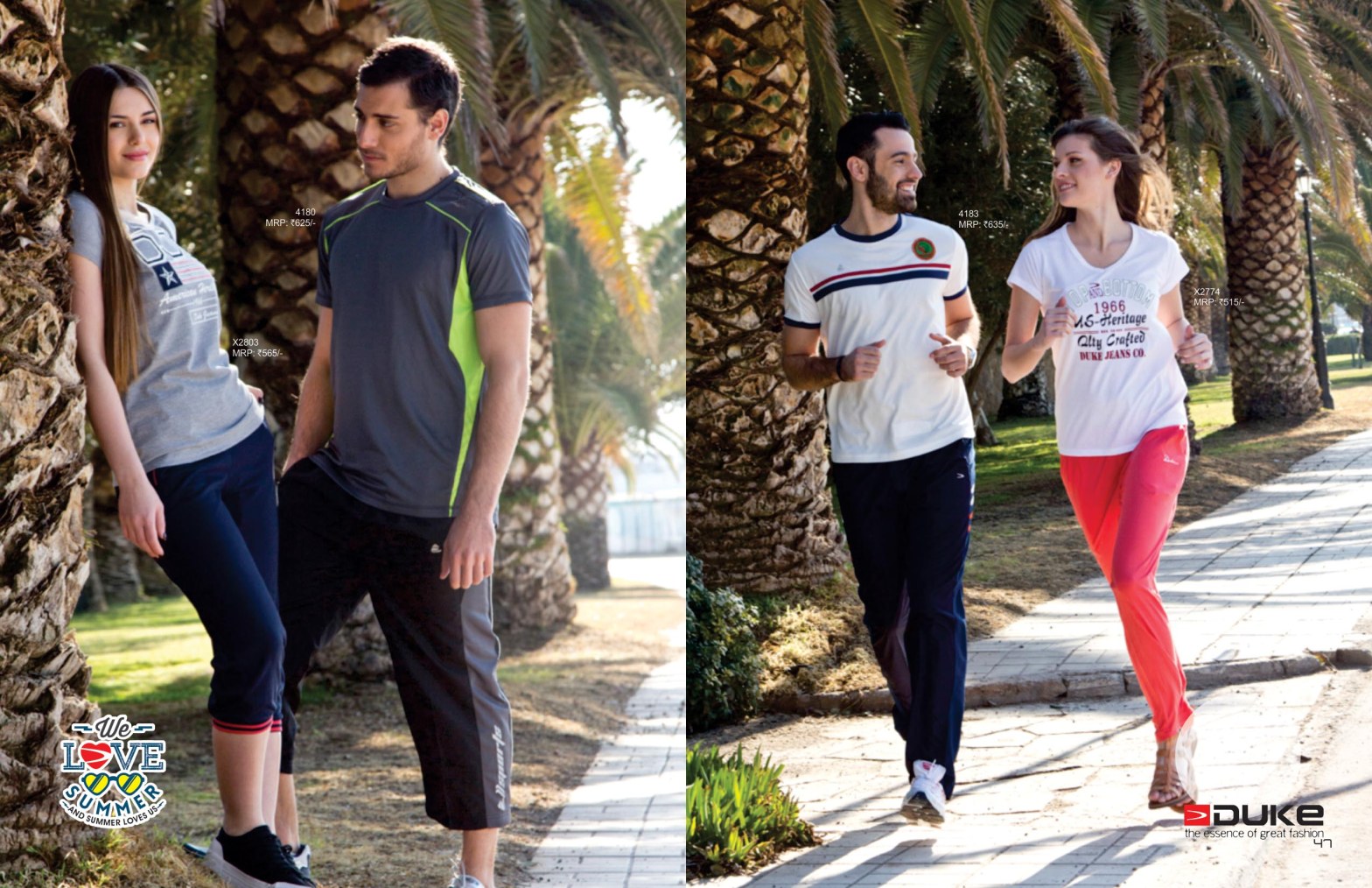 Duke’s Spring Summer Active wear collection-2015